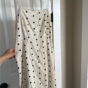 Polka Dot Spaghetti Strap Dress